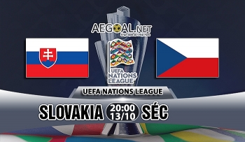 Nhận định về trận đấu Slovakia vs Séc 20h00 ngày 13/10