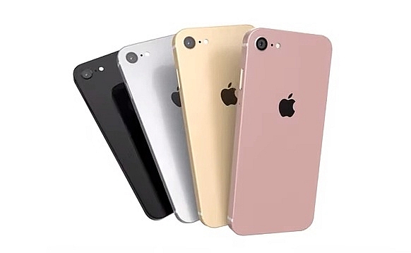 can canh mau concept iphone se 2 gia re