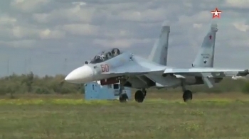 Máy bay Nga diễn tập "dội bom" bán đảo Crimea