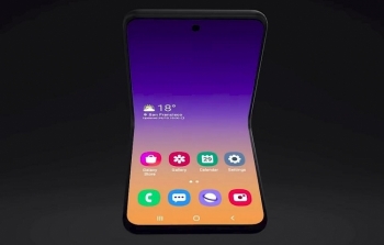 Samsung công bố nguyên mẫu smartphone màn hình gập vỏ sò