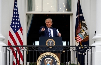 Tổng thống Mỹ chủ trì sự kiện đông người ở Nhà Trắng