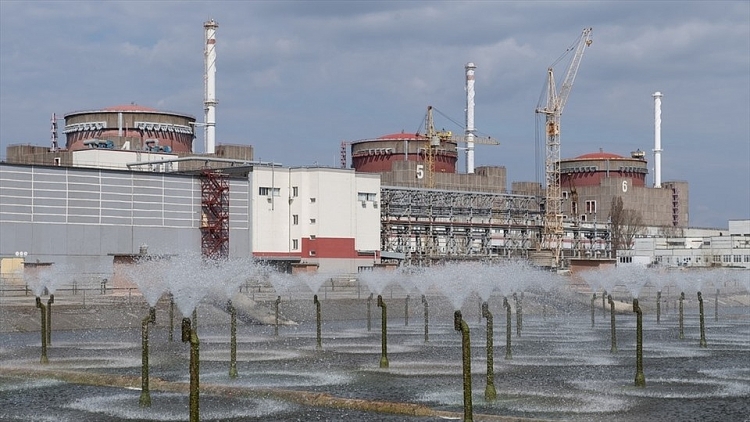 Nhà máy điện hạt nhân Zaporizhzhia ở miền nam Ukraine