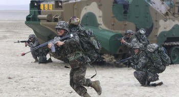 Hàn Quốc tập trận bắn đạn thật gần biên giới biển liên Triều