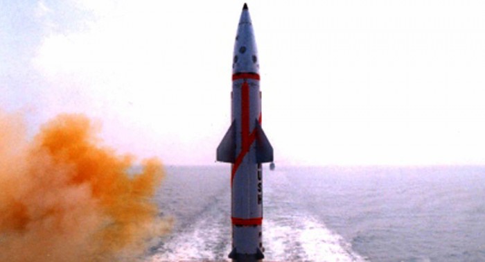 Ấn Độ phóng thành công tên lửa hạt nhân từ tàu chiến