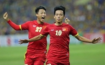 Văn Quyết mang băng thủ quân đội tuyển Việt Nam ở AFF Cup 2018