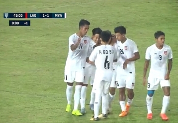 Lào 1-3 Myanmar: Không có bất ngờ cho đội chủ nhà