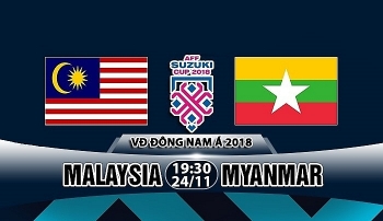 Malaysia 3-0 Myanmar: Tấm vé thứ 2 của bảng A