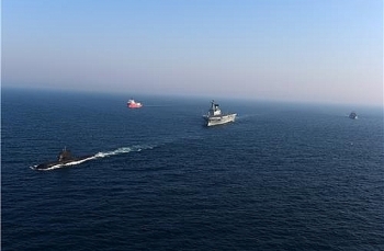 Tàu ngầm Hàn Quốc tham gia cuộc tập trận đa quốc gia