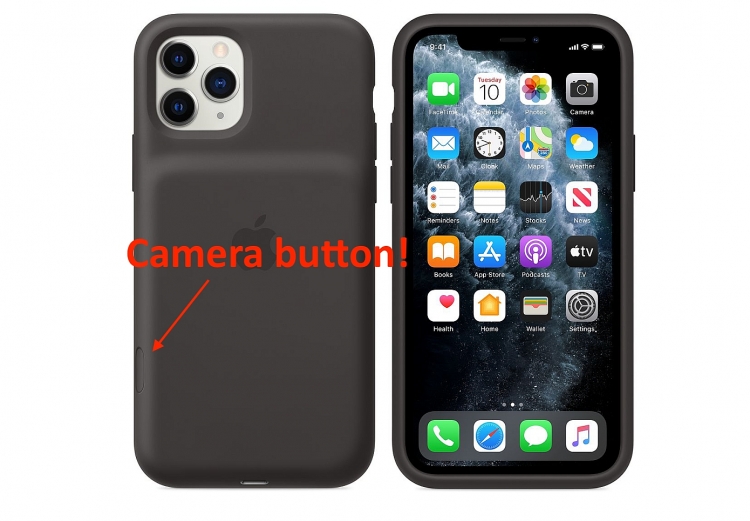 apple ra mat op lung cho iphone 11 co them nut kich hoat camera