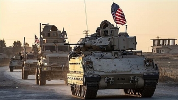 Đoàn xe quân sự Mỹ tới mỏ dầu ở đông bắc Syria
