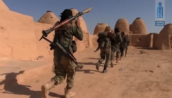 Nhóm phiến quân có liên hệ với Al-Qaeda tham chiến ở Syria