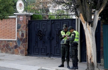 Mexico phản đối hành vi "quấy rối" Đại sứ quán ở La Paz