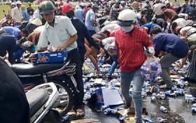 Khởi tố hai lái xe ba gác “hôi bia” ở Đồng Nai
