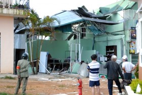 Chùm ảnh: Hiện trường vụ nổ lớn trong quán nhậu ở Đà Lạt