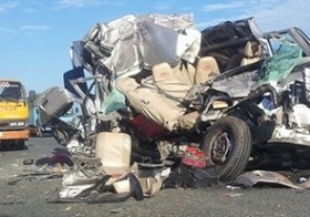 Tai nạn kinh hoàng trên đường cao tốc Trung Lương