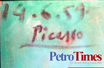 [Chùm ảnh] Cận cảnh bức tranh nghi của danh họa Picasso “đi lạc” ở Việt Nam