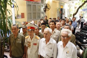 TP HCM: Hội Cựu chiến binh tổ chức lễ viếng Đại tướng Võ Nguyên Giáp