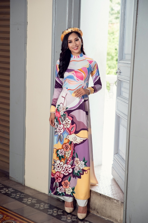 Ngây ngất với vẻ đẹp của Top 3 Hoa hậu Việt Nam trong bộ ảnh Tết