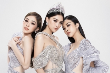 Top 3 Hoa hậu Việt Nam 2018 khoe nhan sắc thăng hoa