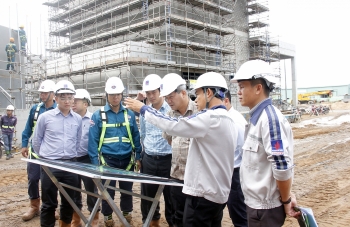 Lãnh đạo PVN kiểm tra tình hình Dự án Nhà máy Nhiệt điện Sông Hậu 1