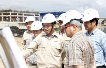 Dự án NMNĐ Long Phú 1 hoàn thành 76,11% khối lượng công việc