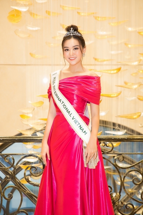 Á hậu Tường San tham dự Miss International 2019