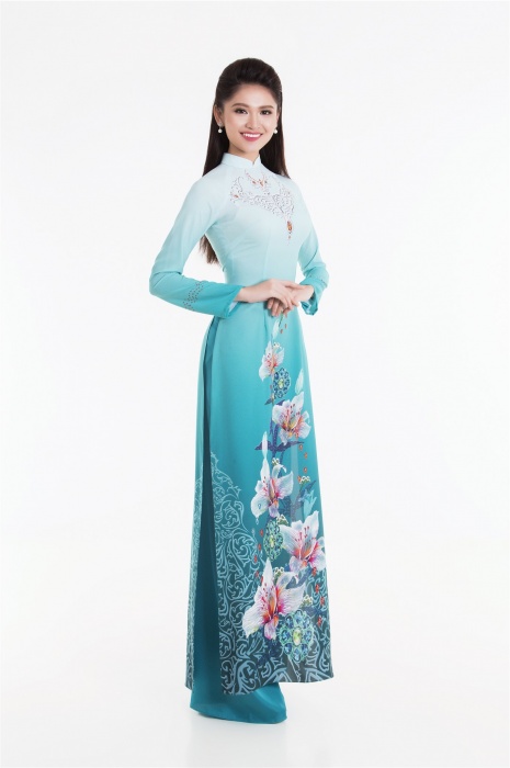 top 3 hoa hau viet nam khoe sac voi ao dai