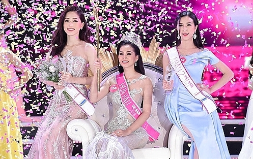 Người đẹp 18 tuổi Trần Tiểu Vy đăng quang Hoa hậu Việt Nam 2018