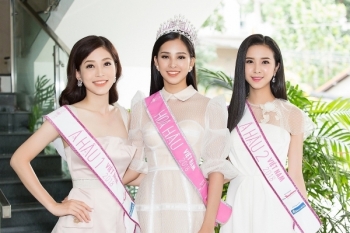 Hình ảnh hoạt động đầu tiên của Top 3 Hoa hậu Việt Nam 2018