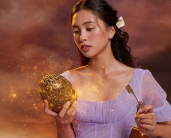 Hoa hậu Trần Tiểu Vy hóa thân thành công chúa Disney