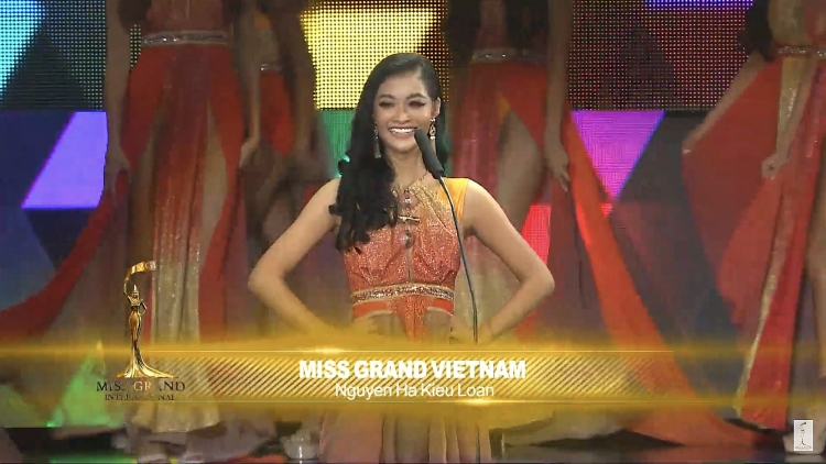 Á hậu Kiều Loan gây tiếc nuối vì trượt Top 5 Miss Grand International