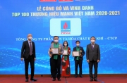 Đạm Phú Mỹ được vinh danh Top 100 Thương hiệu mạnh Việt Nam 2020 - 2021