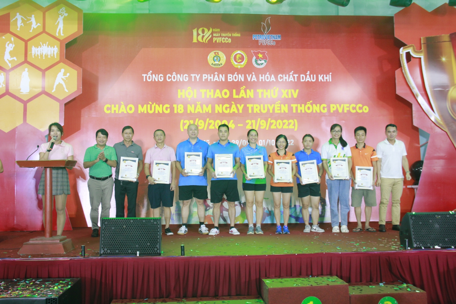 Hội thao truyền thống lần thứ 14 của PVFCCo thành công tốt đẹp
