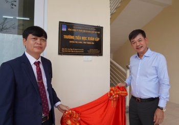 Khánh thành khu nhà lớp học 2 tầng tại Thanh Hóa do PVFCCo tài trợ