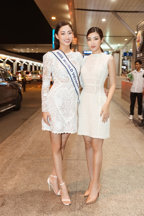 Hoa hậu Lương Thùy Linh chính thức sang Anh tham dự Miss World 2019
