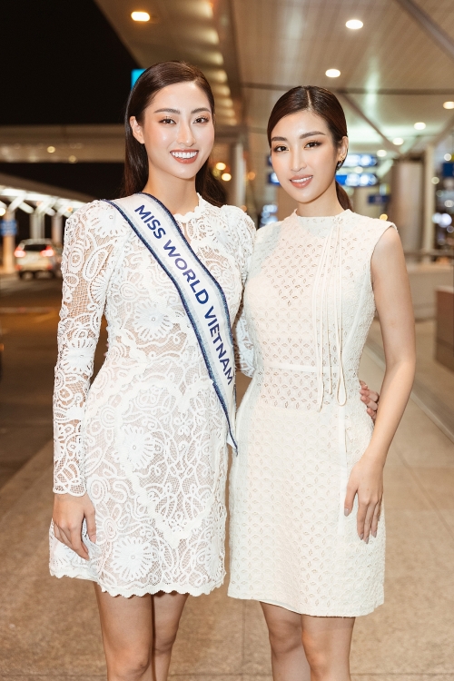 Hoa hậu Lương Thùy Linh chính thức sang Anh tham dự Miss World 2019