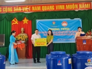 Phân bón Cà Mau tiếp tục đồng hành với bà con ĐBSCL ứng phó hạn mặn 2021