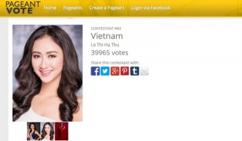 Hà Thu làm nên kỳ tích tại Miss Intercontinental 2015