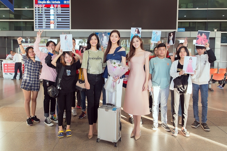 Hoa hậu Lương Thùy Linh trở về sau hành trình tại Miss World