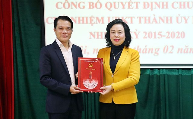 Hà Nội có tân Chủ nhiệm Ủy ban Kiểm tra Thành ủy