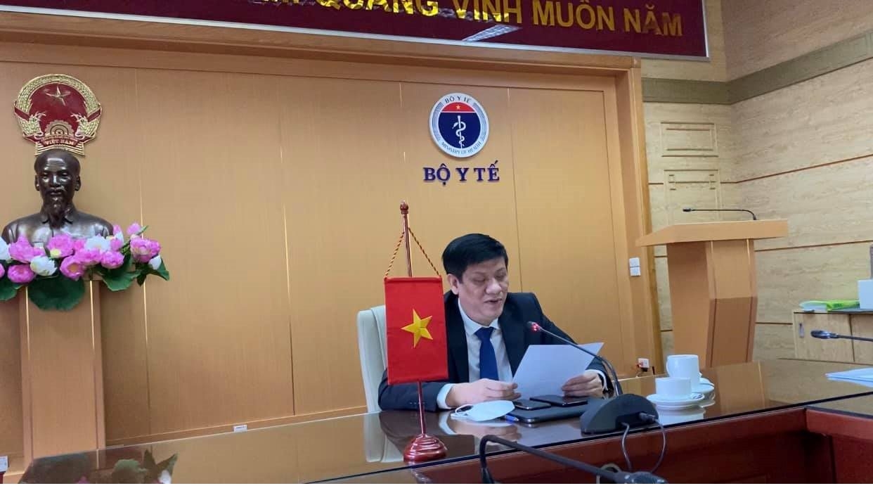 Việt Nam chia sẻ kinh nghiệm phòng, chống dịch Covid-19 tại Hội nghị trực tuyến với Mỹ