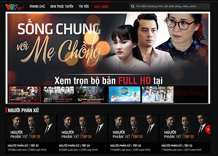 tinh trang vi pham ban quyen cac chuong trinh truyen hinh tren internet dien ra tran lan