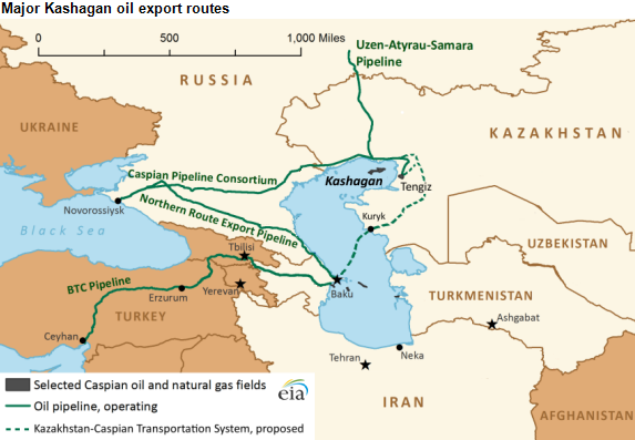 Liệu Kazakhstan có thể đa dạng hóa tuyến vận chuyển dầu mỏ?