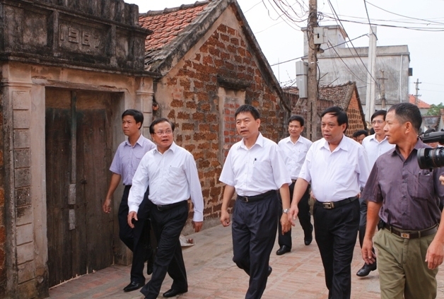 Bí thư Hà Nội thăm làng cổ Đường Lâm