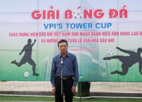 Khai mạc Giải bóng đá VPI TOWER CUP 2012