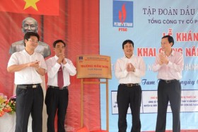 PTSC tài trợ xây trường mầm non ở Nam Định