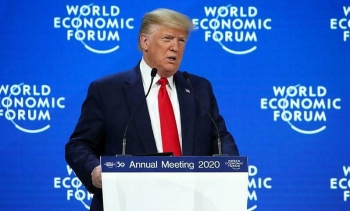 Trump khoe thành tựu kinh tế Mỹ tại Davos