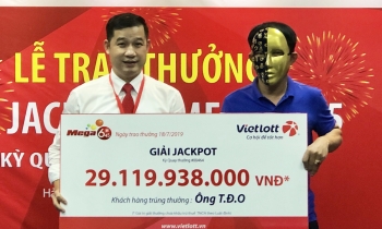 Tài xế ở Nghệ An trúng Jackpot hơn 29 tỷ đồng