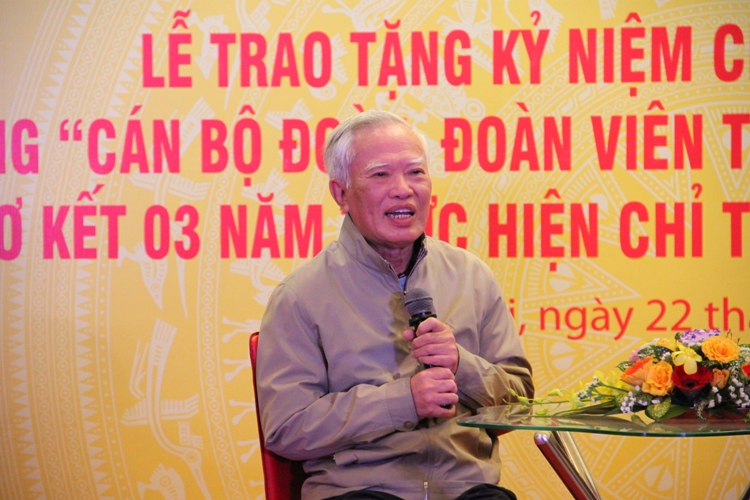 Nguyên Phó Thủ tướng Vũ Khoan: “Hãy học làm người tử tế”
