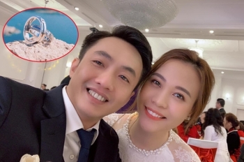 Đàm Thu Trang khoe ảnh nhẫn cưới với Cường Đô La